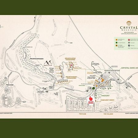 Crystal Mountain Cabin-Shuttle Pass Included! Thompsonville Eksteriør billede