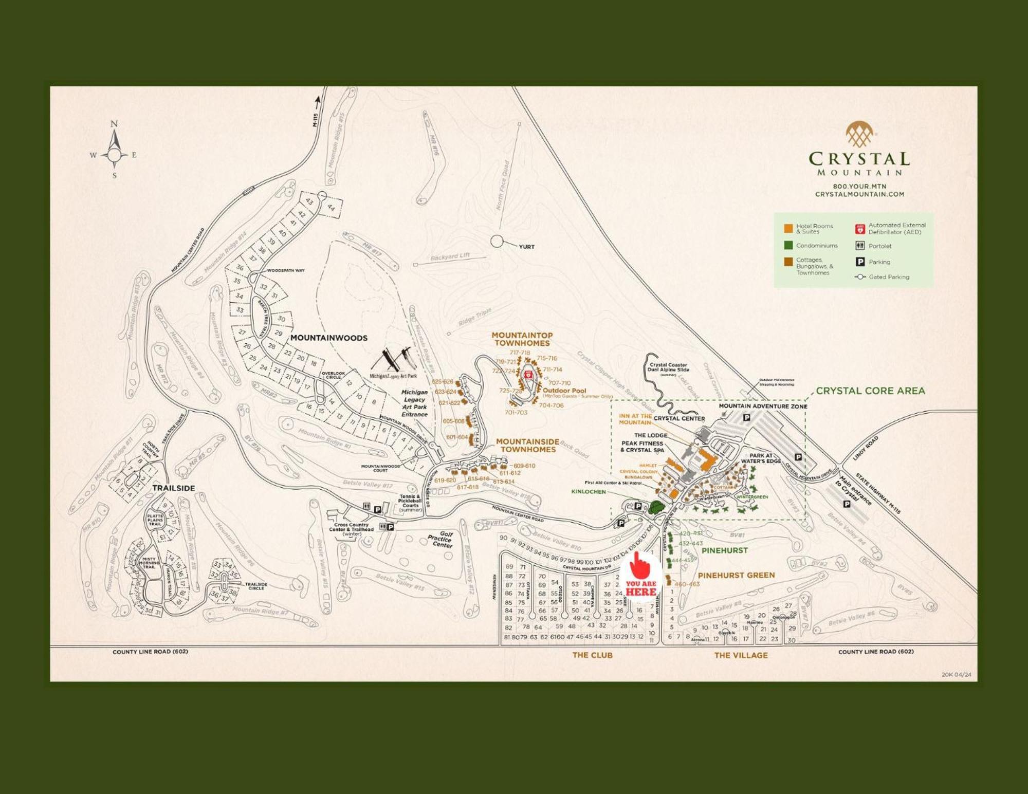 Crystal Mountain Cabin-Shuttle Pass Included! Thompsonville Eksteriør billede